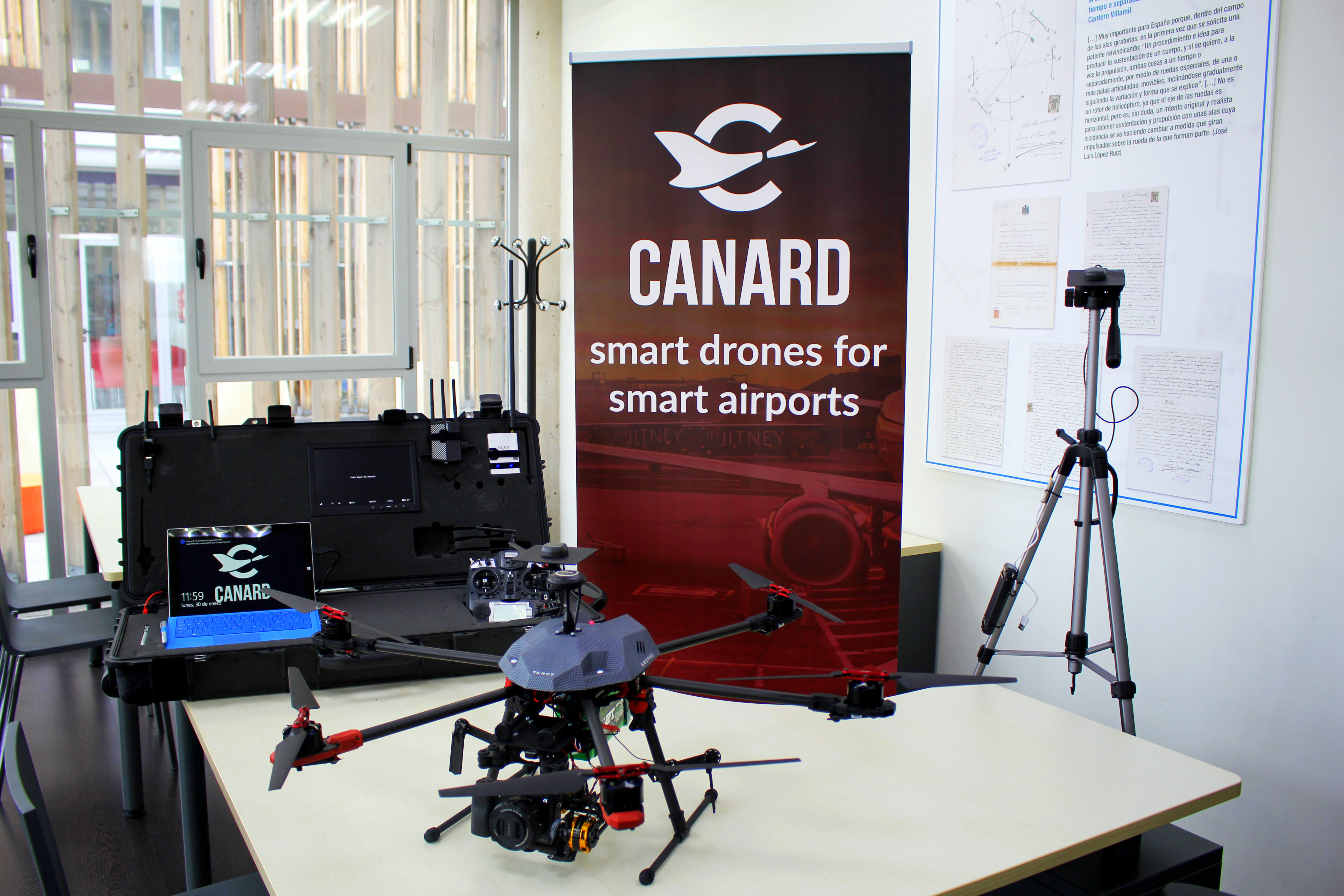 Drone equipment (© Canard Drones)